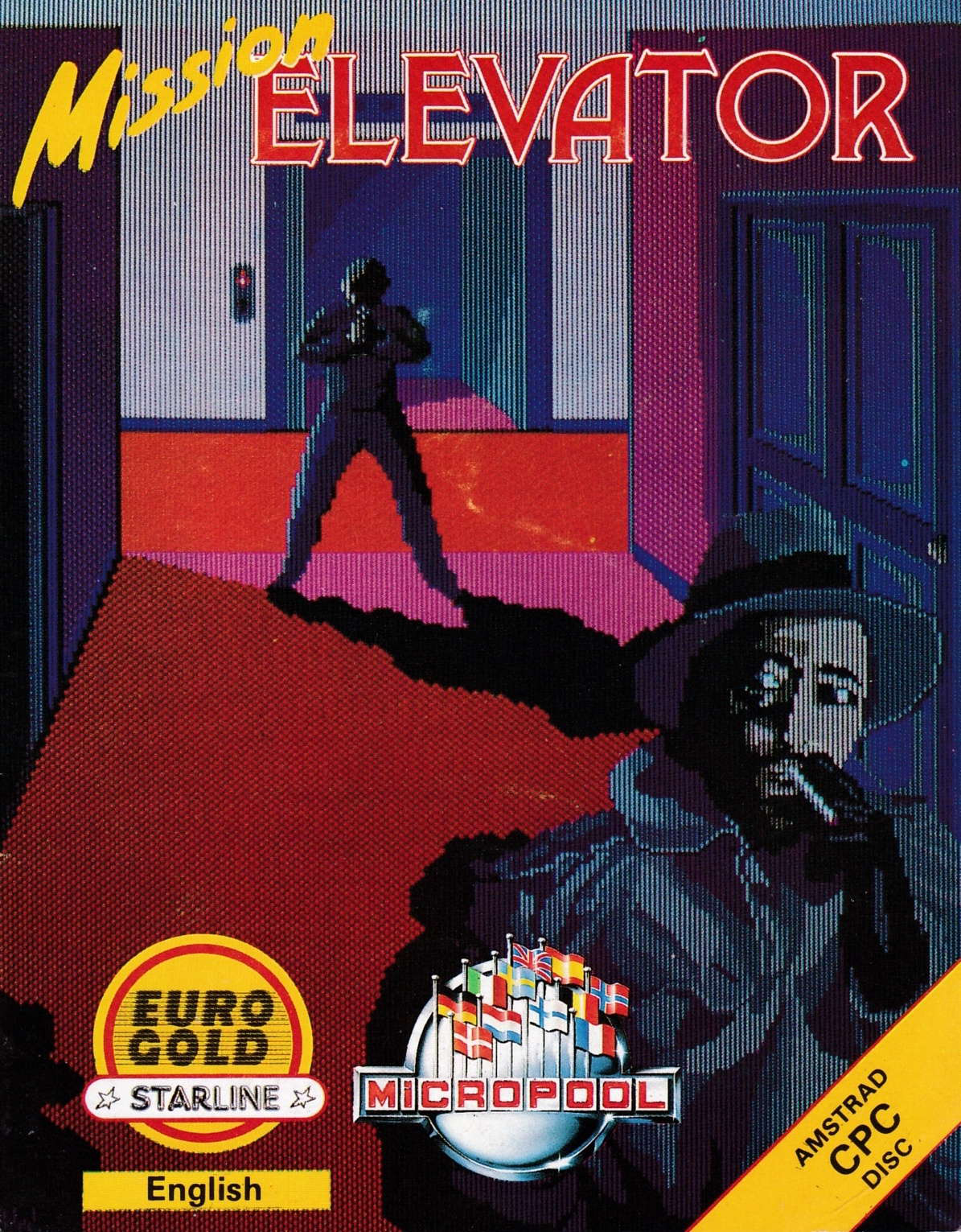 cover of the Amstrad CPC game Mission Elevator  by GameBase CPC