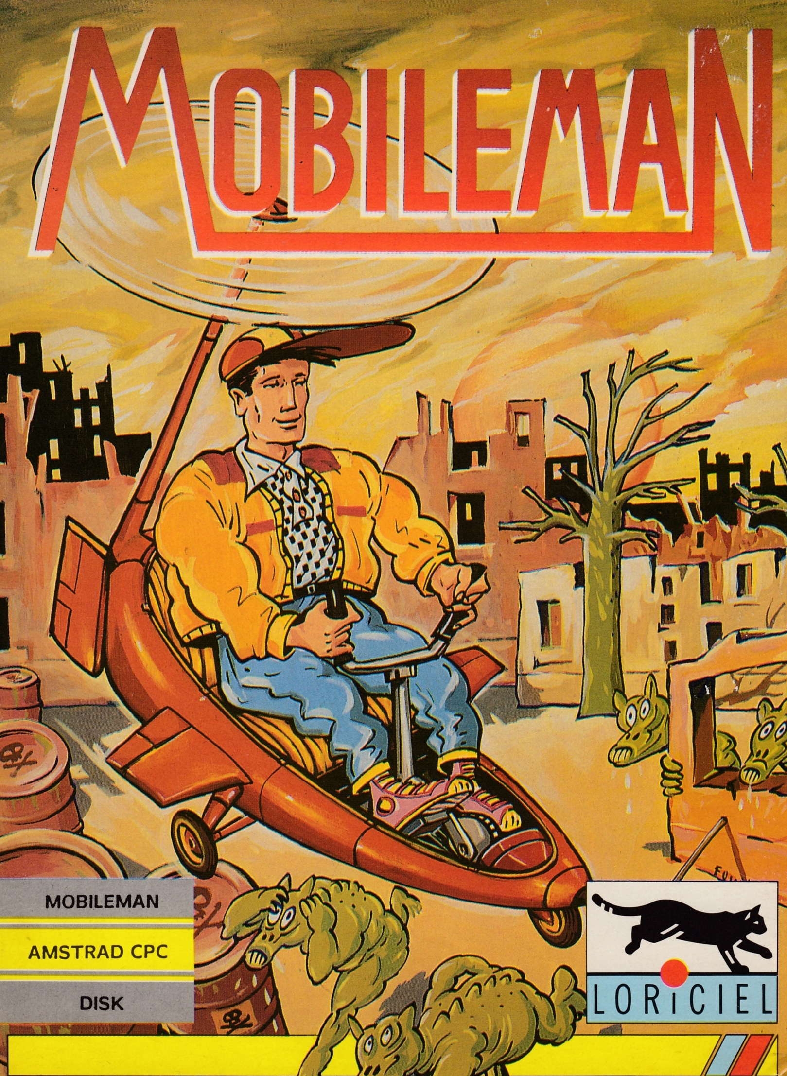 cover of the Amstrad CPC game Mobile Man  by GameBase CPC