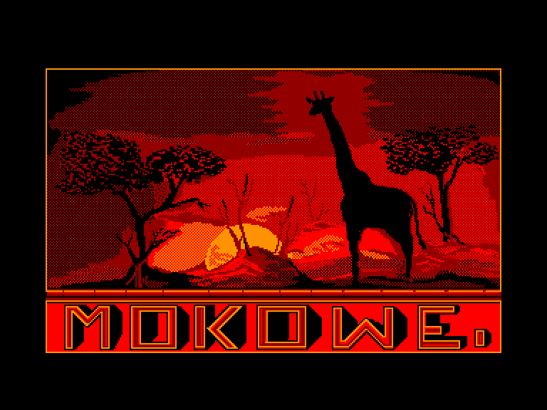 screenshot of the Amstrad CPC game Mokowe by GameBase CPC