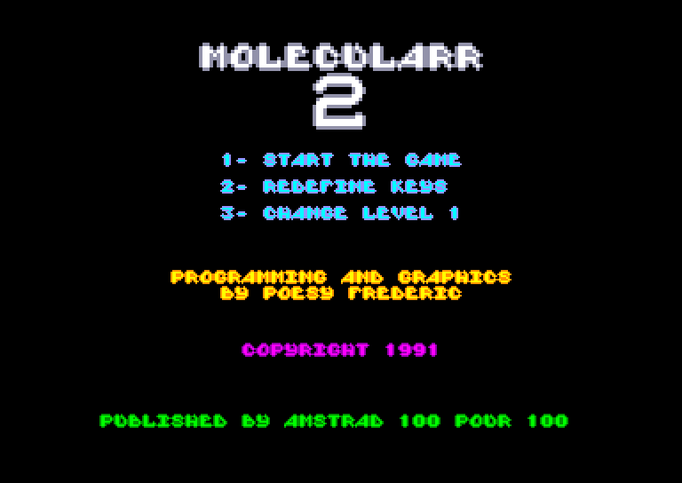 cover of the Amstrad CPC game Molecularr 2  by GameBase CPC