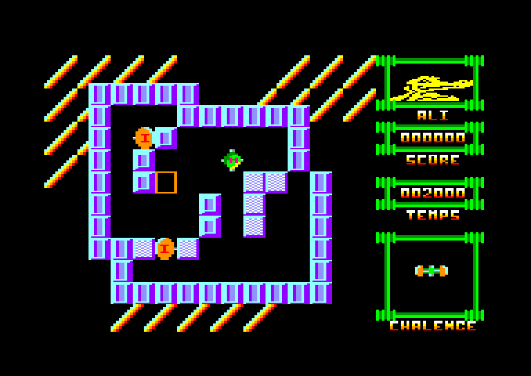 screenshot of the Amstrad CPC game Molecule by GameBase CPC