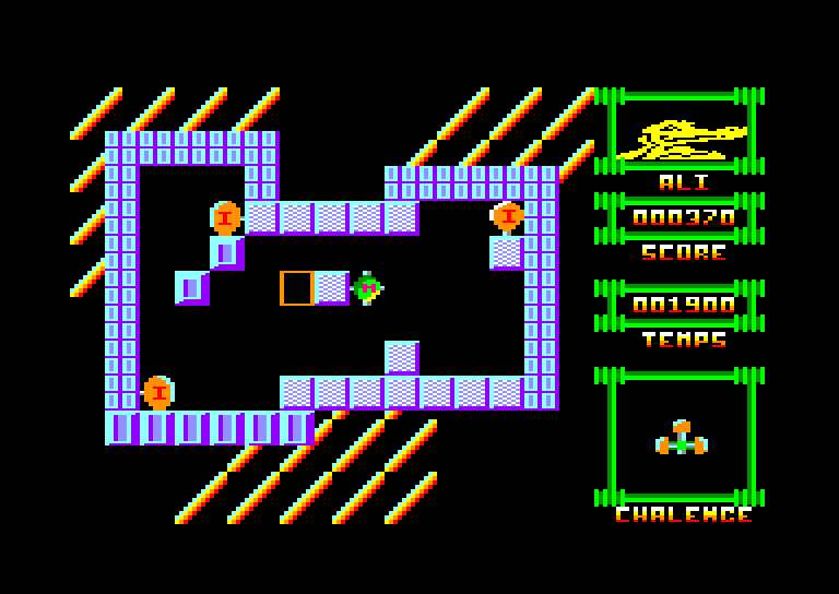 screenshot of the Amstrad CPC game Molecule by GameBase CPC