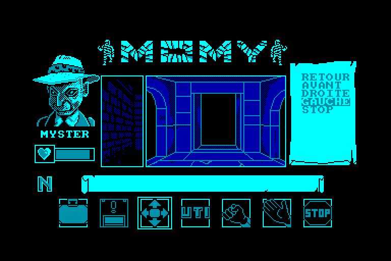 screenshot of the Amstrad CPC game Momy by GameBase CPC