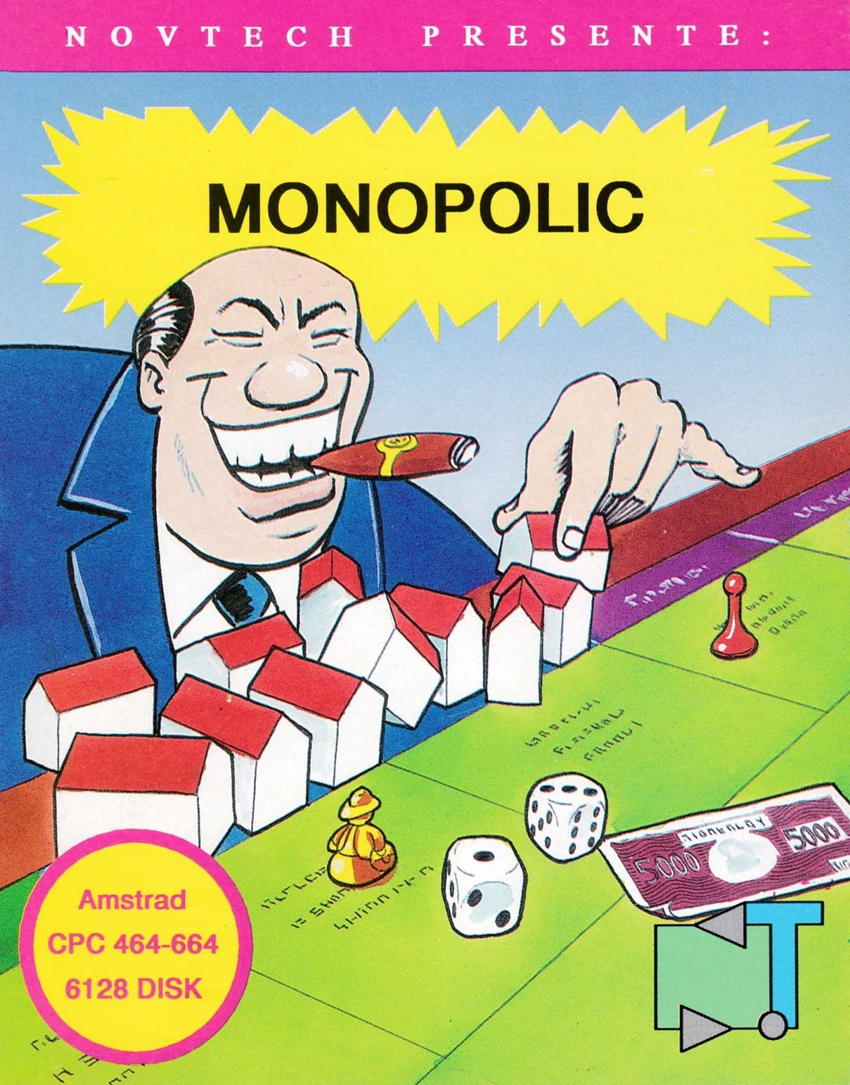 cover of the Amstrad CPC game Monopolic  by GameBase CPC