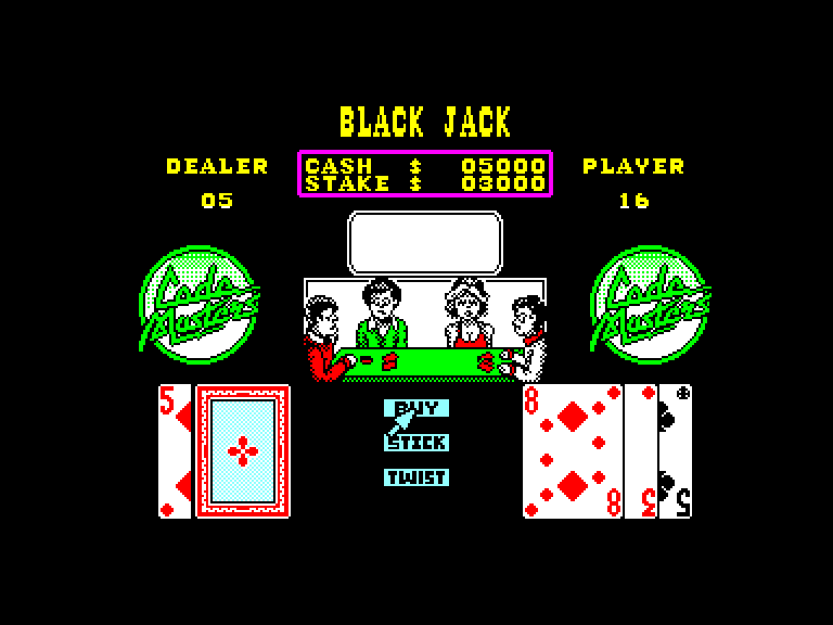 screenshot of the Amstrad CPC game Monte carlo casino by GameBase CPC