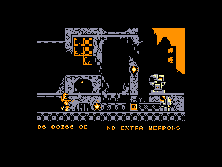 screenshot of the Amstrad CPC game Monument by GameBase CPC