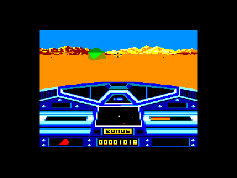 screenshot of the Amstrad CPC game Moon Blaster by GameBase CPC