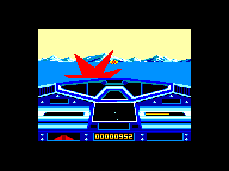 screenshot of the Amstrad CPC game Moon Blaster by GameBase CPC