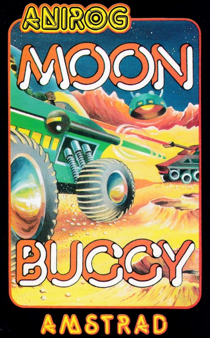 cover of the Amstrad CPC game Moon Buggy  by GameBase CPC