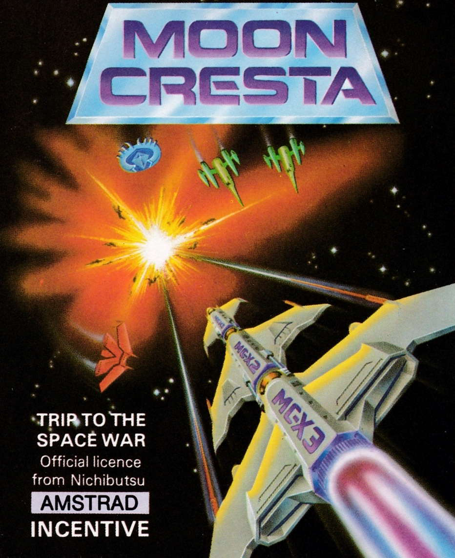 cover of the Amstrad CPC game Moon Cresta  by GameBase CPC