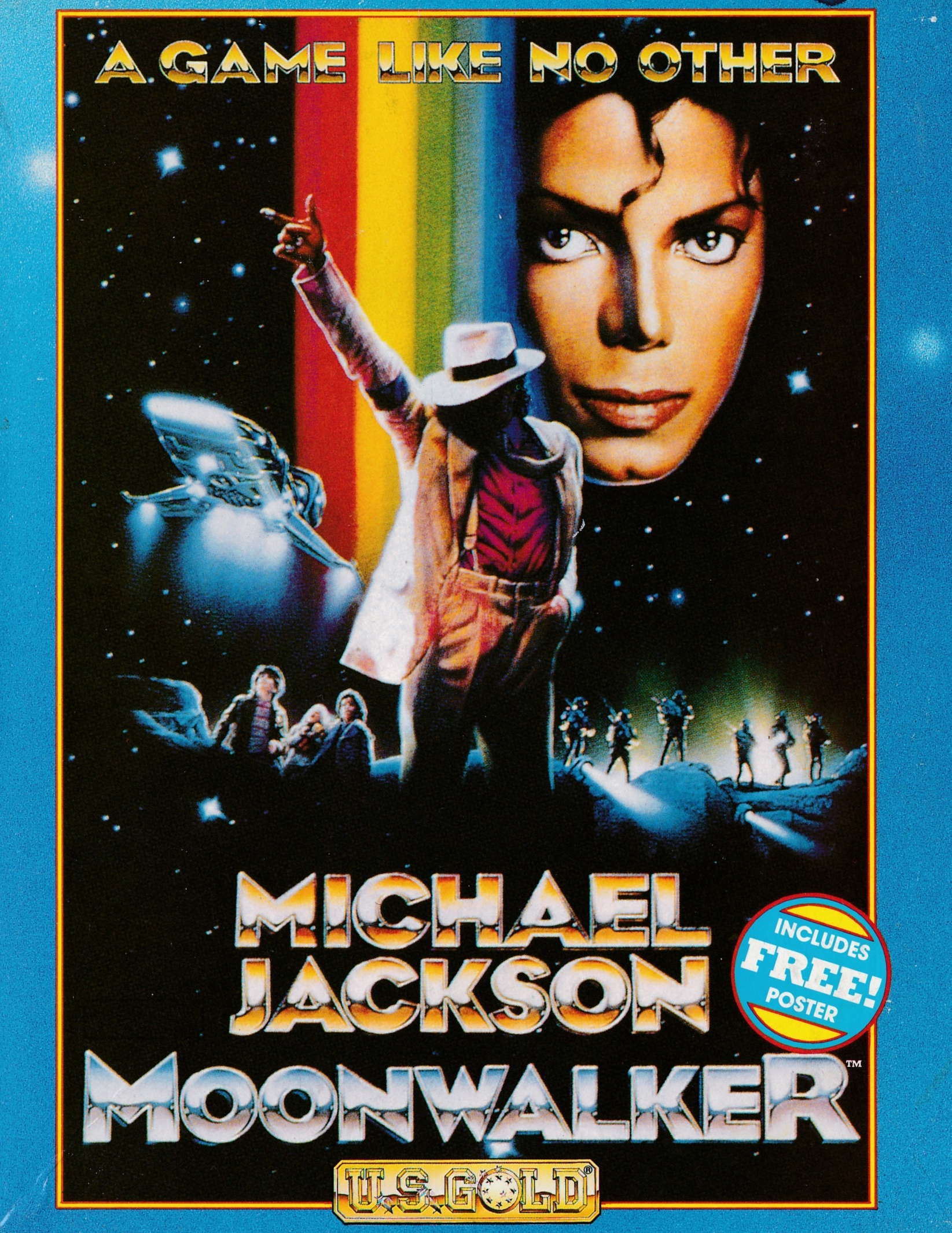 cover of the Amstrad CPC game Moonwalker  by GameBase CPC