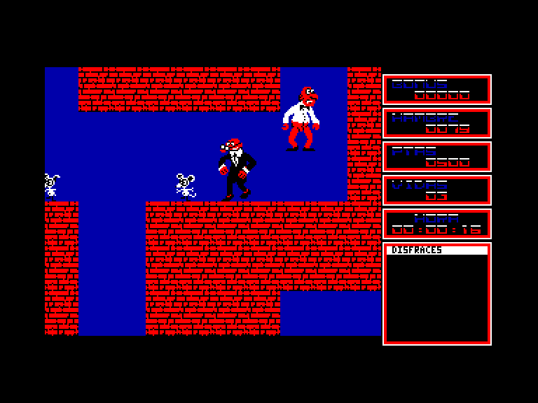 screenshot of the Amstrad CPC game Mortadelo y filemon by GameBase CPC