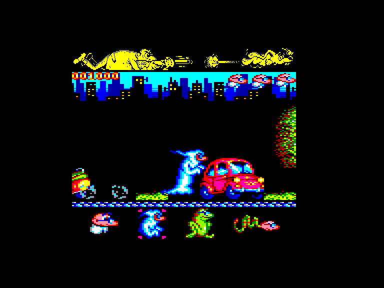 screenshot of the Amstrad CPC game Mortadelo y Filemon II by GameBase CPC