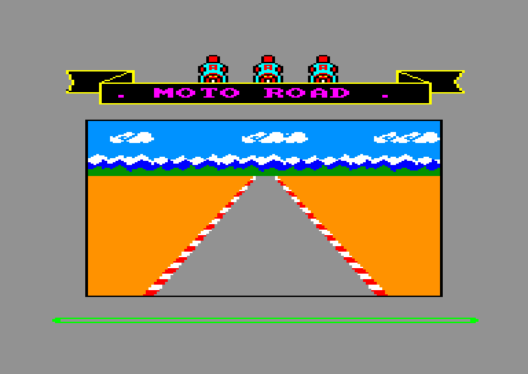 cover of the Amstrad CPC game Moto Road  by GameBase CPC