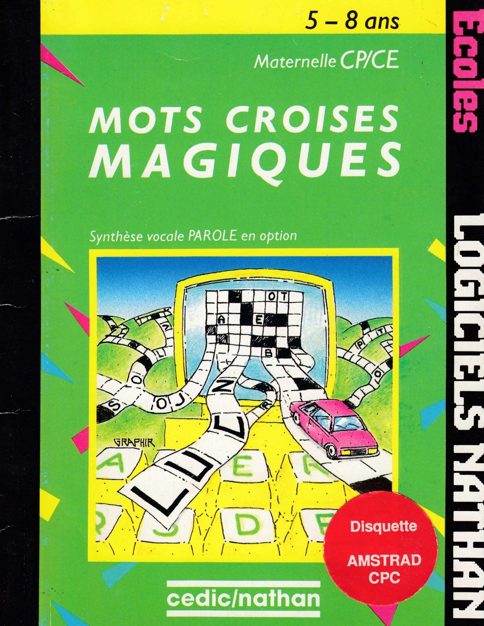 cover of the Amstrad CPC game Mots Croises Magiques  by GameBase CPC
