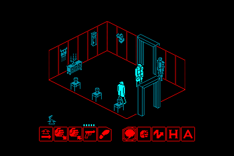 screenshot of the Amstrad CPC game Movie by GameBase CPC