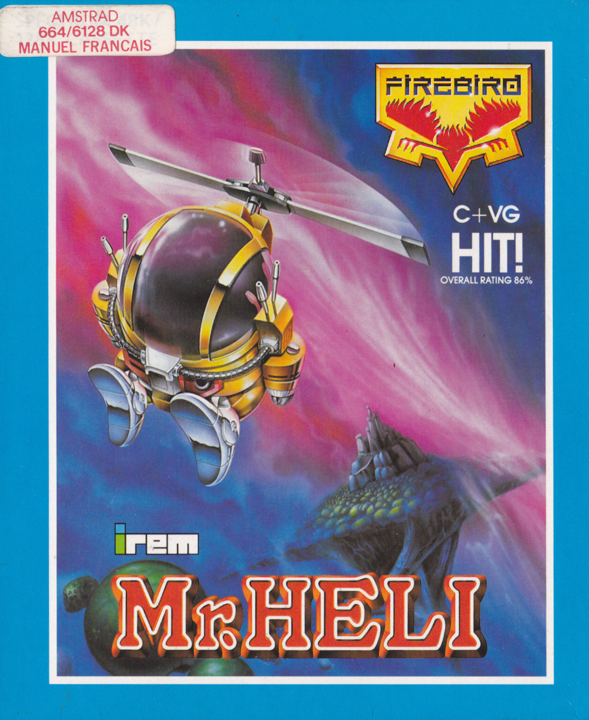 cover of the Amstrad CPC game Mr. Heli  by GameBase CPC