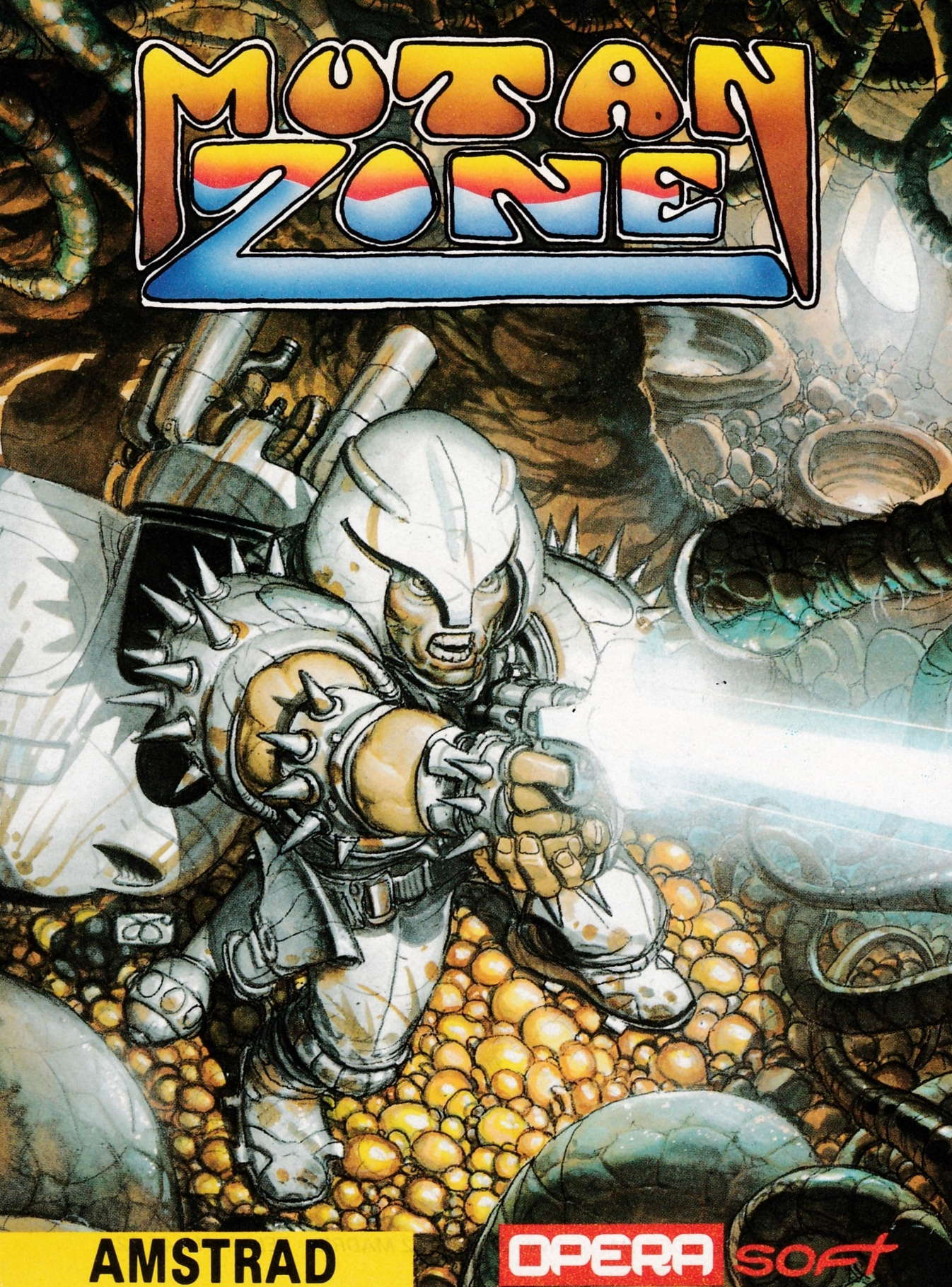 cover of the Amstrad CPC game Mutan Zone  by GameBase CPC