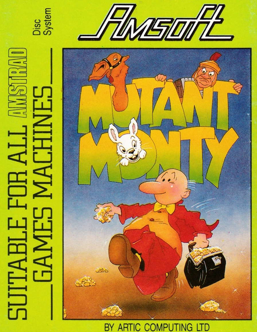 cover of the Amstrad CPC game Mutant Monty  by GameBase CPC