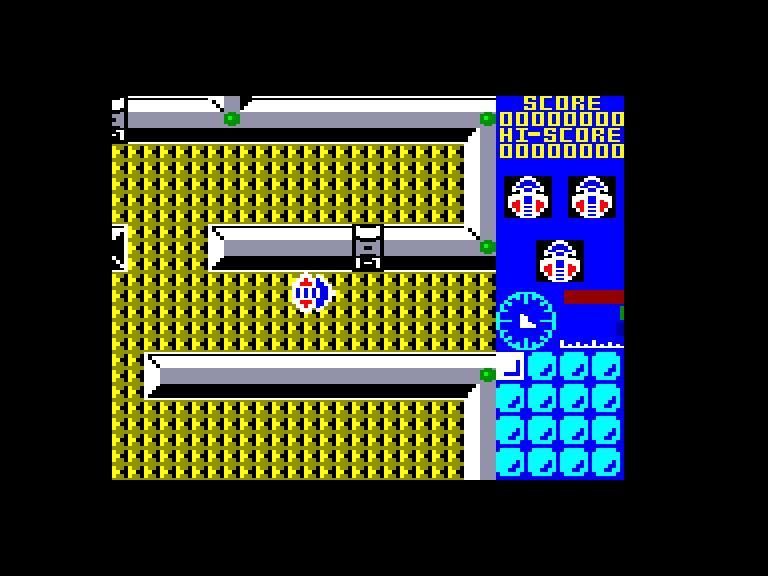 screenshot of the Amstrad CPC game Mutants by GameBase CPC