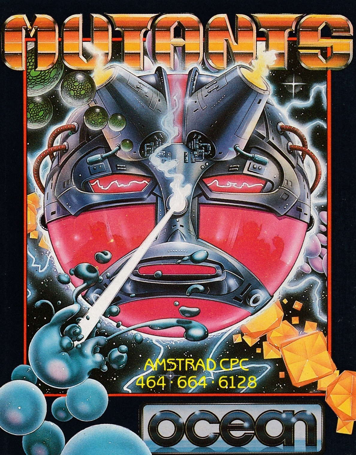 cover of the Amstrad CPC game Mutants  by GameBase CPC