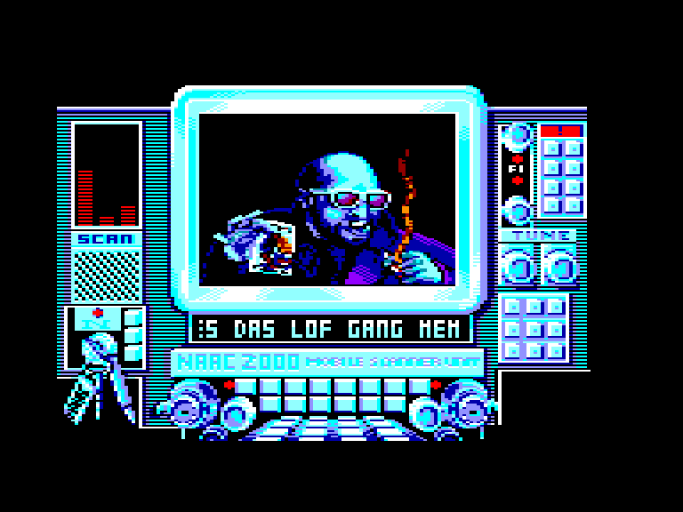 screenshot of the Amstrad CPC game N.A.R.C. by GameBase CPC