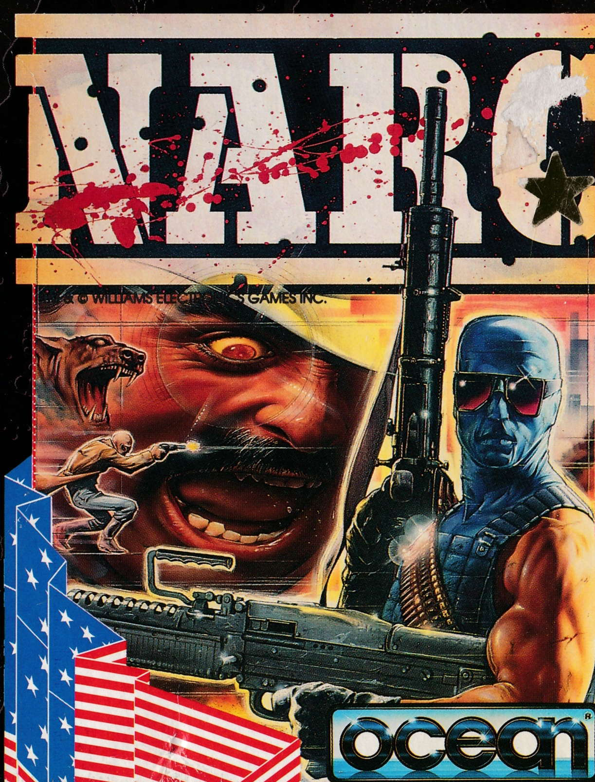 cover of the Amstrad CPC game N.A.R.C.  by GameBase CPC