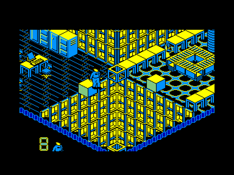 screenshot of the Amstrad CPC game N.E.X.O.R. by GameBase CPC