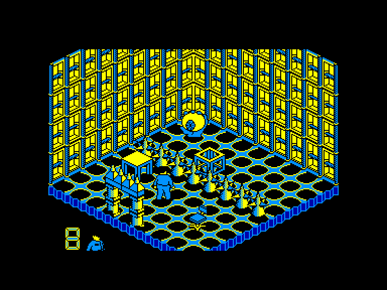 screenshot of the Amstrad CPC game N.E.X.O.R. by GameBase CPC