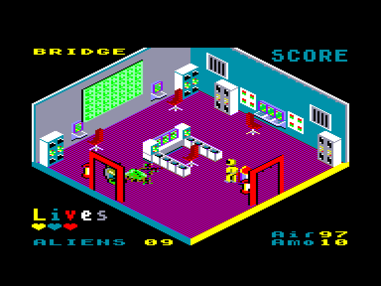 screenshot of the Amstrad CPC game Neil android by GameBase CPC
