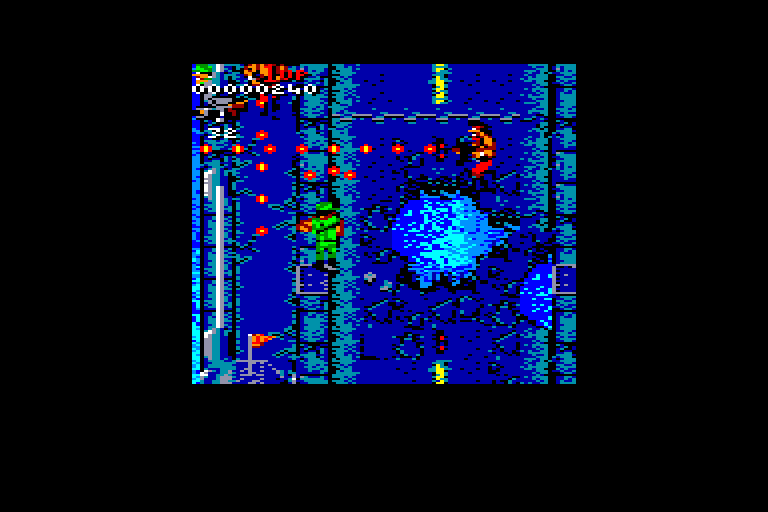 screenshot of the Amstrad CPC game New york warriors by GameBase CPC