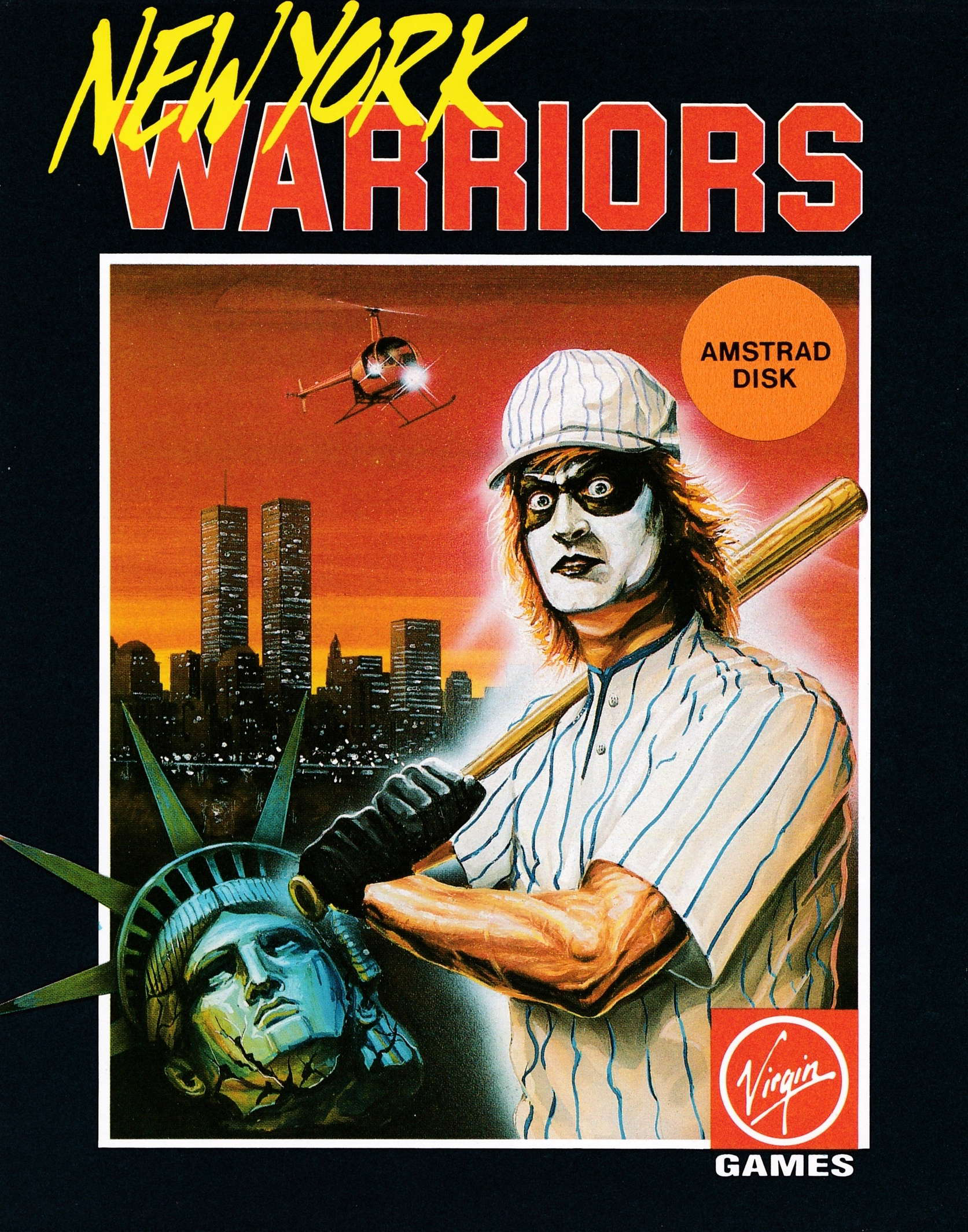 cover of the Amstrad CPC game New York Warriors  by GameBase CPC