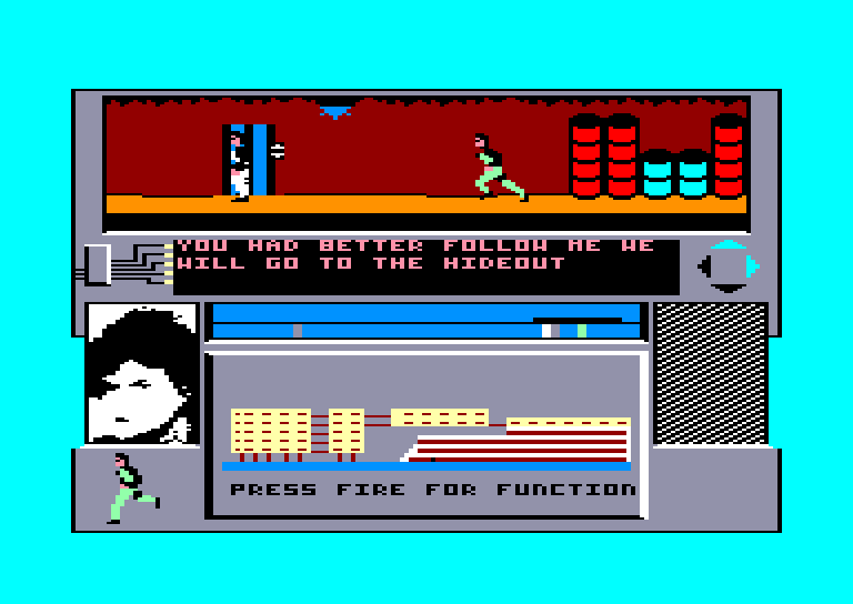 screenshot of the Amstrad CPC game Nexus by GameBase CPC