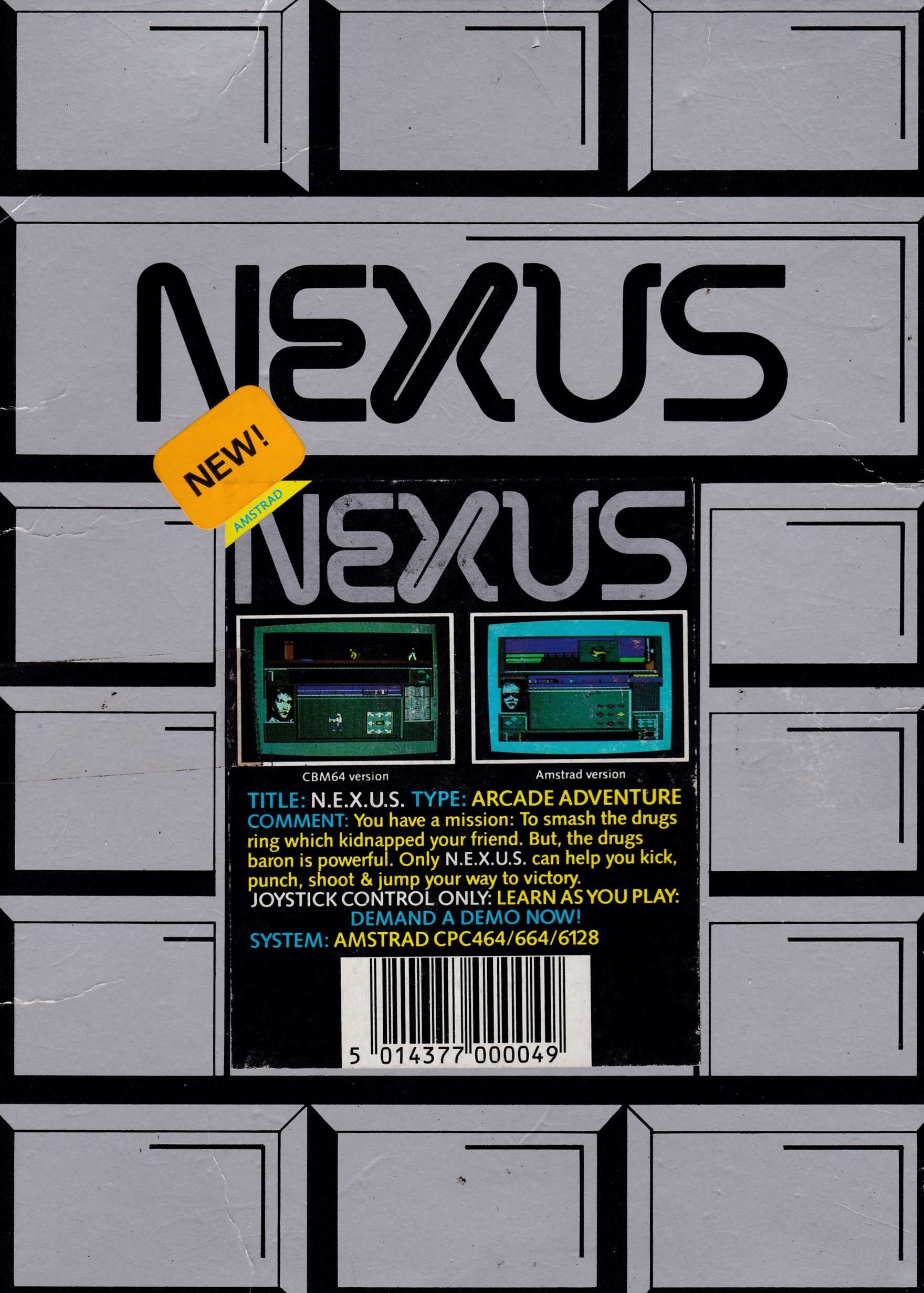 cover of the Amstrad CPC game Nexus  by GameBase CPC