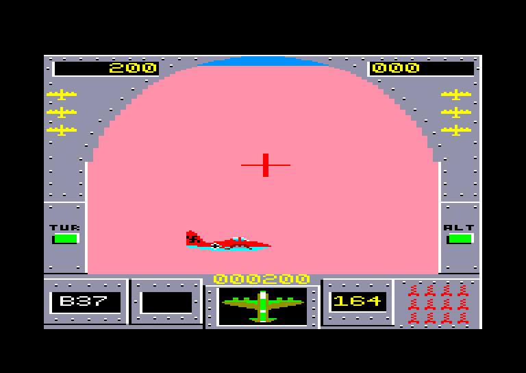 screenshot of the Amstrad CPC game Night gunner by GameBase CPC