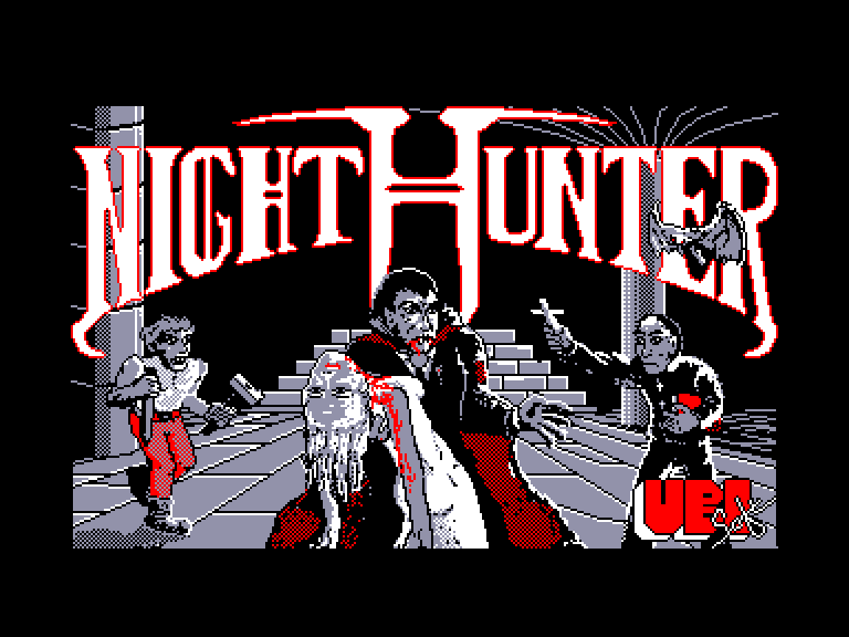 screenshot of the Amstrad CPC game Night Hunter by GameBase CPC