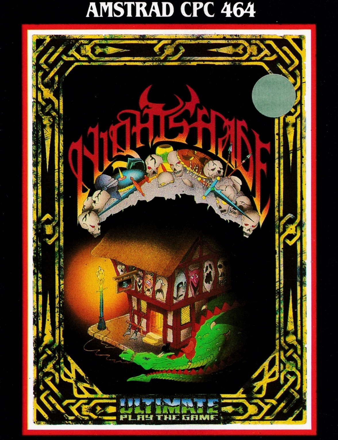 screenshot of the Amstrad CPC game Night shade by GameBase CPC