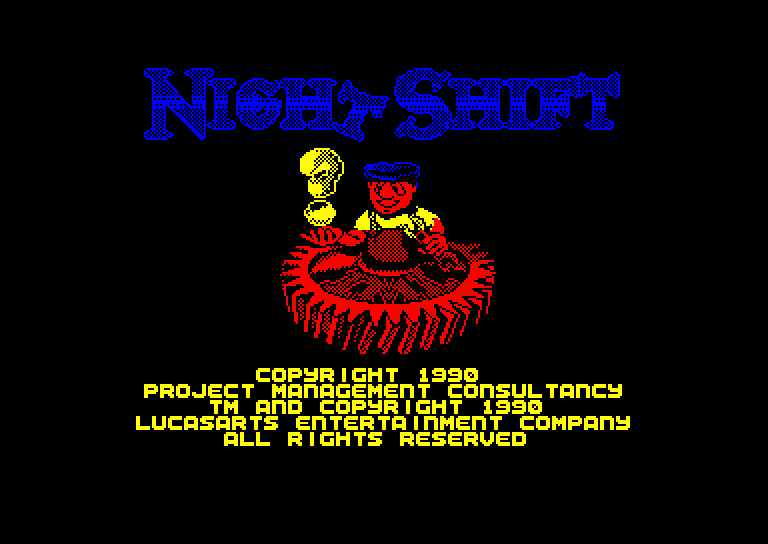 screenshot of the Amstrad CPC game Night shift by GameBase CPC