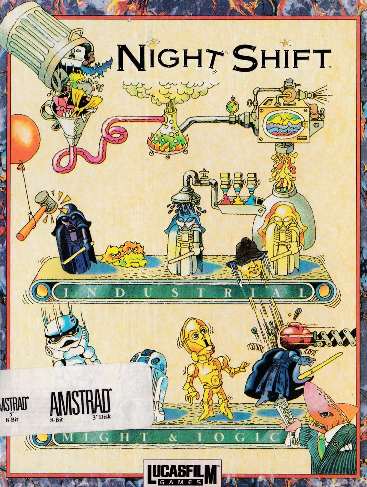 cover of the Amstrad CPC game Night Shift  by GameBase CPC