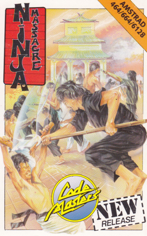 cover of the Amstrad CPC game Ninja Massacre  by GameBase CPC