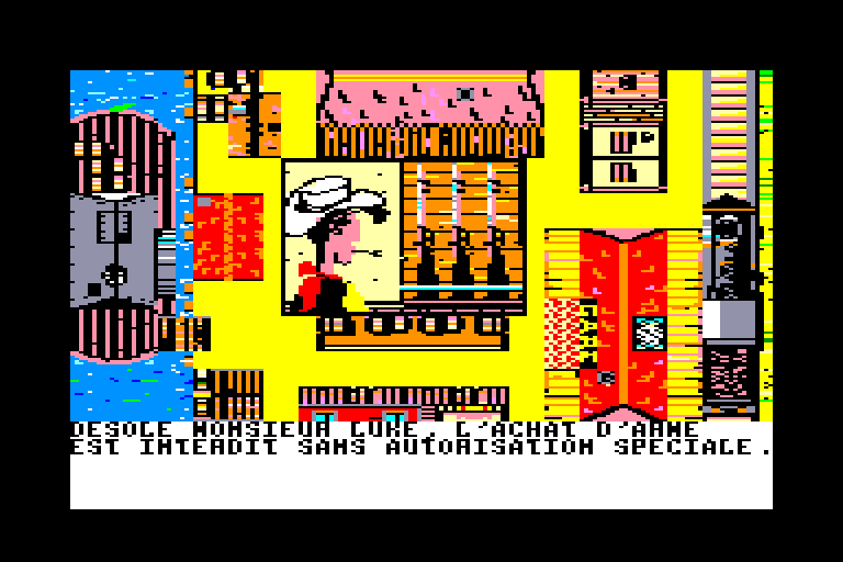screenshot of the Amstrad CPC game Nitroglycerine by GameBase CPC