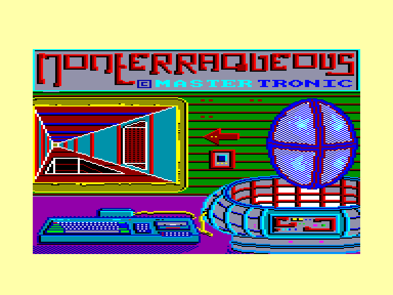 screenshot of the Amstrad CPC game Nonterraqueous by GameBase CPC