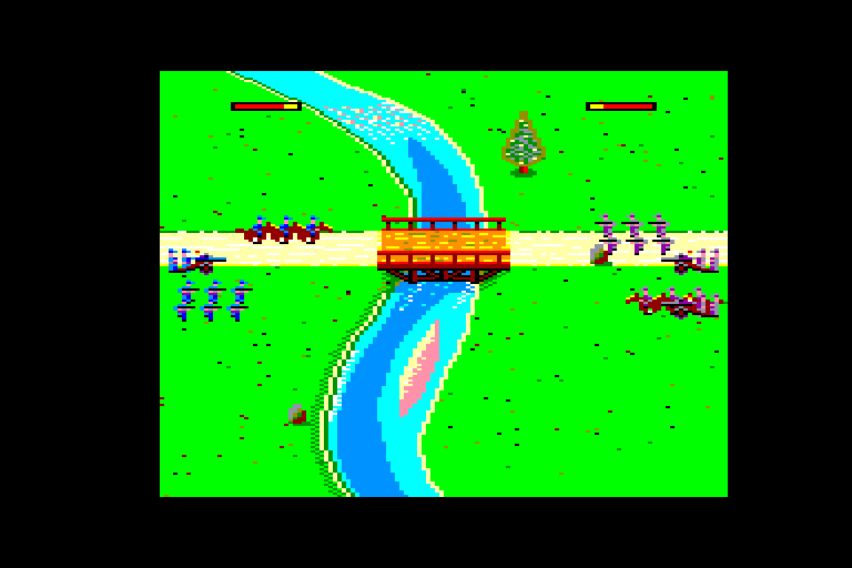 screenshot of the Amstrad CPC game North & South by GameBase CPC