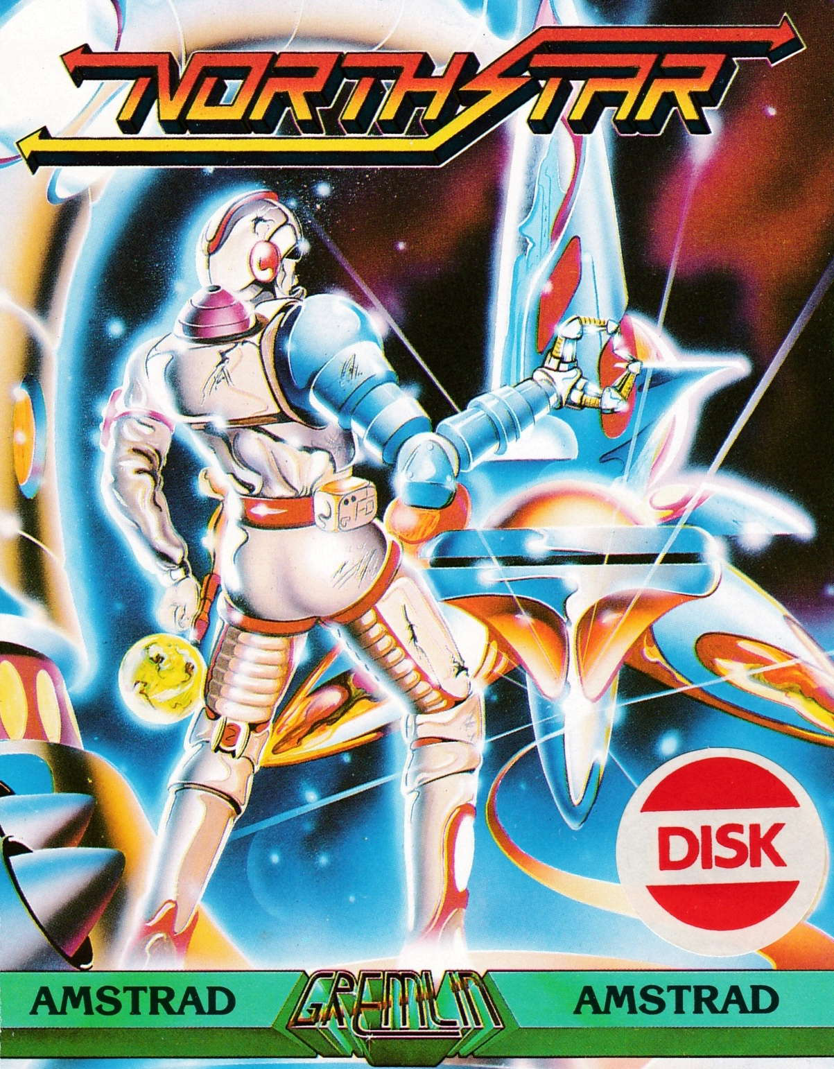 screenshot of the Amstrad CPC game North star by GameBase CPC