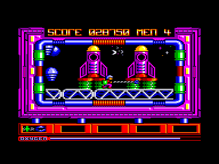 screenshot of the Amstrad CPC game North star by GameBase CPC