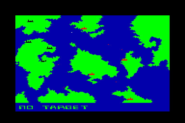 screenshot of the Amstrad CPC game Nuclear defence by GameBase CPC