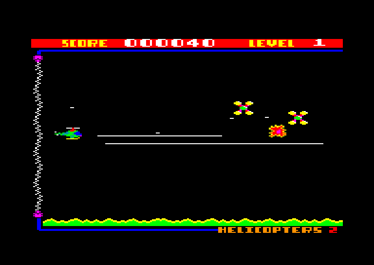 screenshot of the Amstrad CPC game Nuclear heist by GameBase CPC