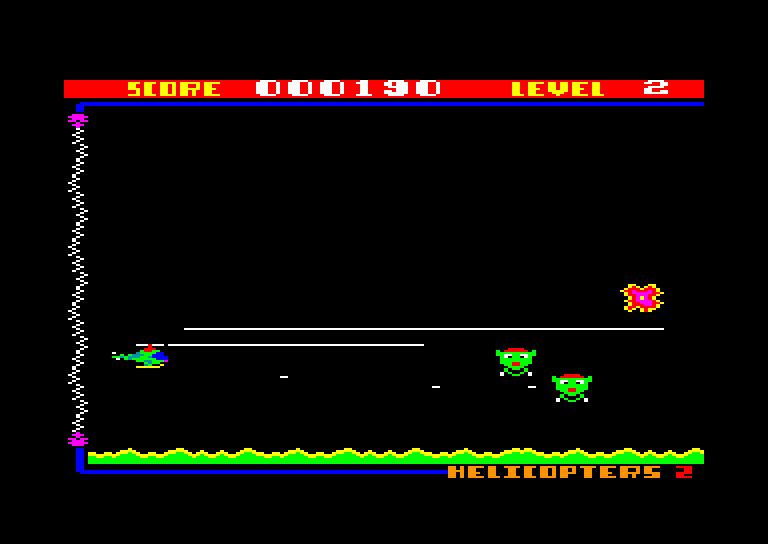screenshot of the Amstrad CPC game Nuclear heist by GameBase CPC