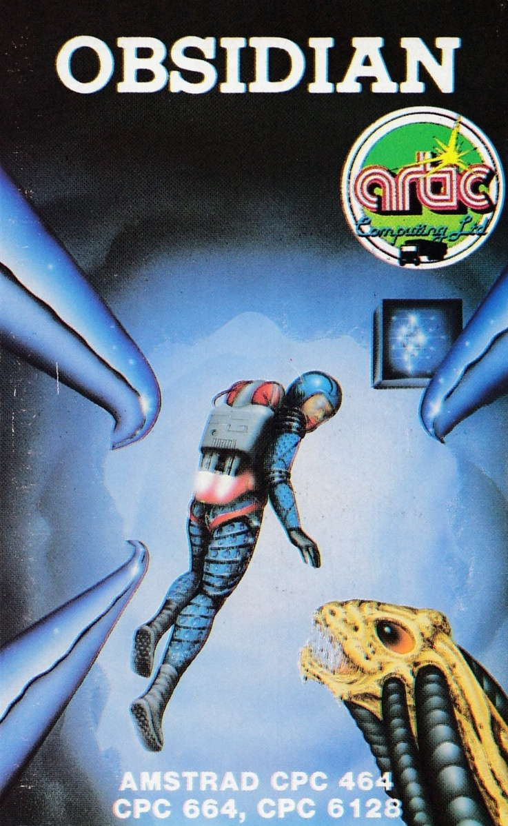 screenshot of the Amstrad CPC game Obsidian by GameBase CPC