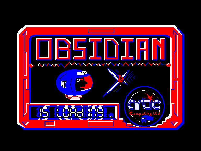 screenshot of the Amstrad CPC game Obsidian by GameBase CPC